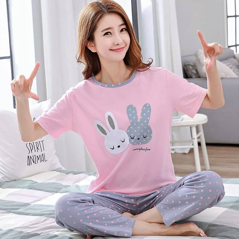 Rabbit PJs Set